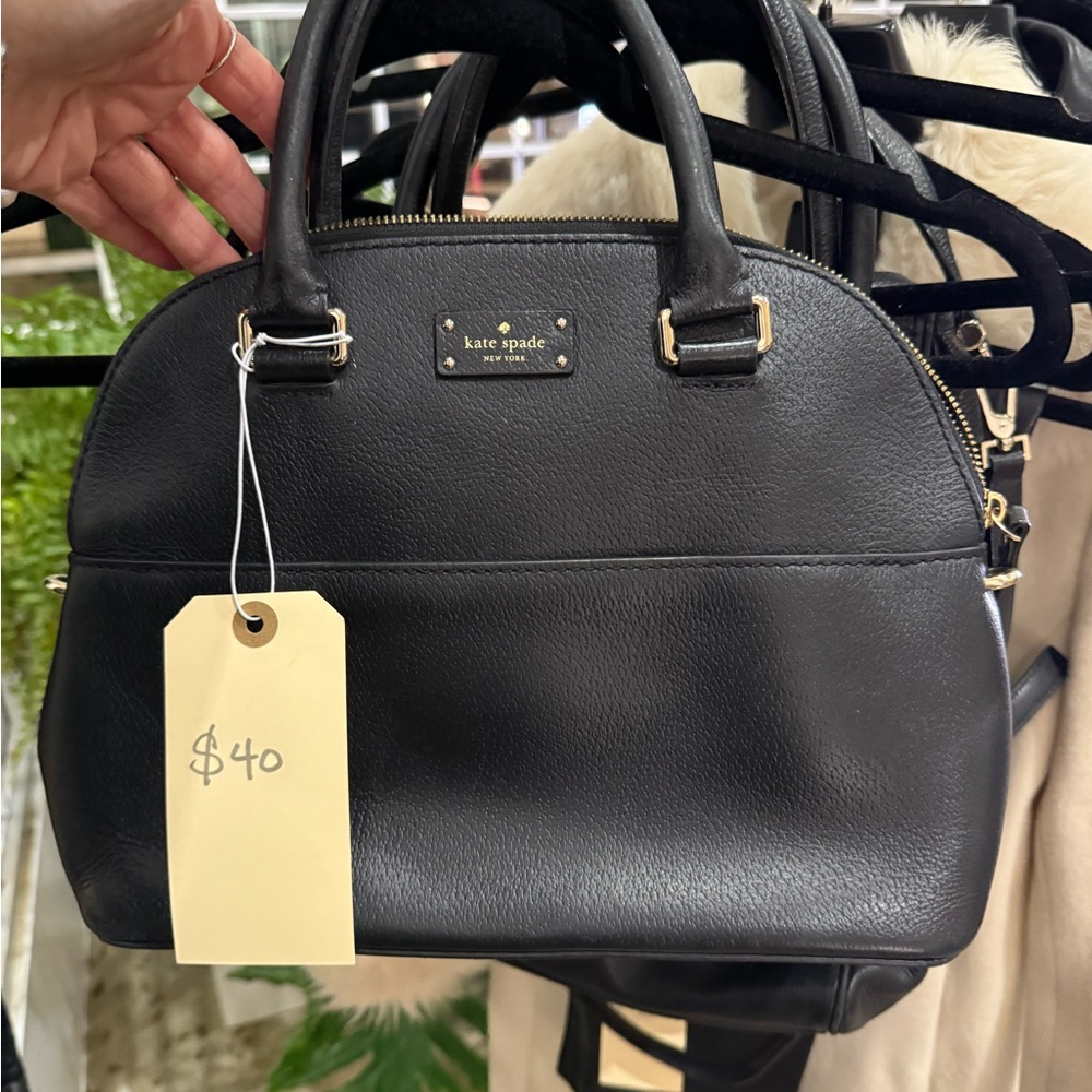 Kate Spade Black Satchel Bag